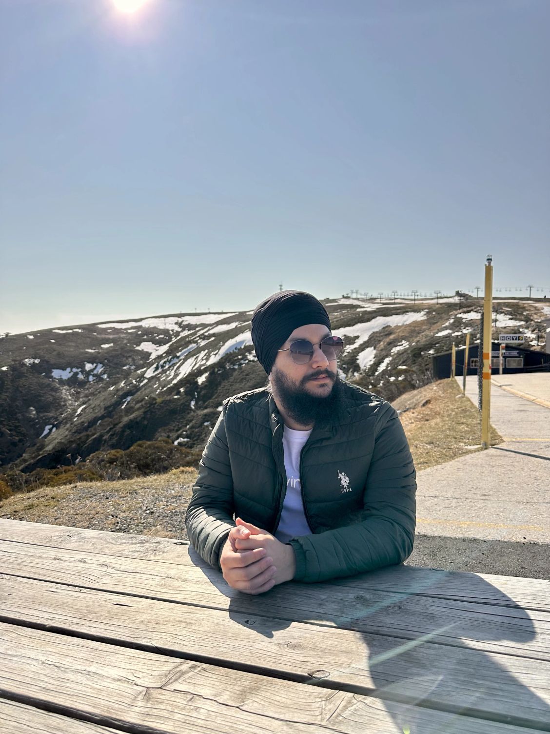 At Mount Hotham near Bright, Victoria